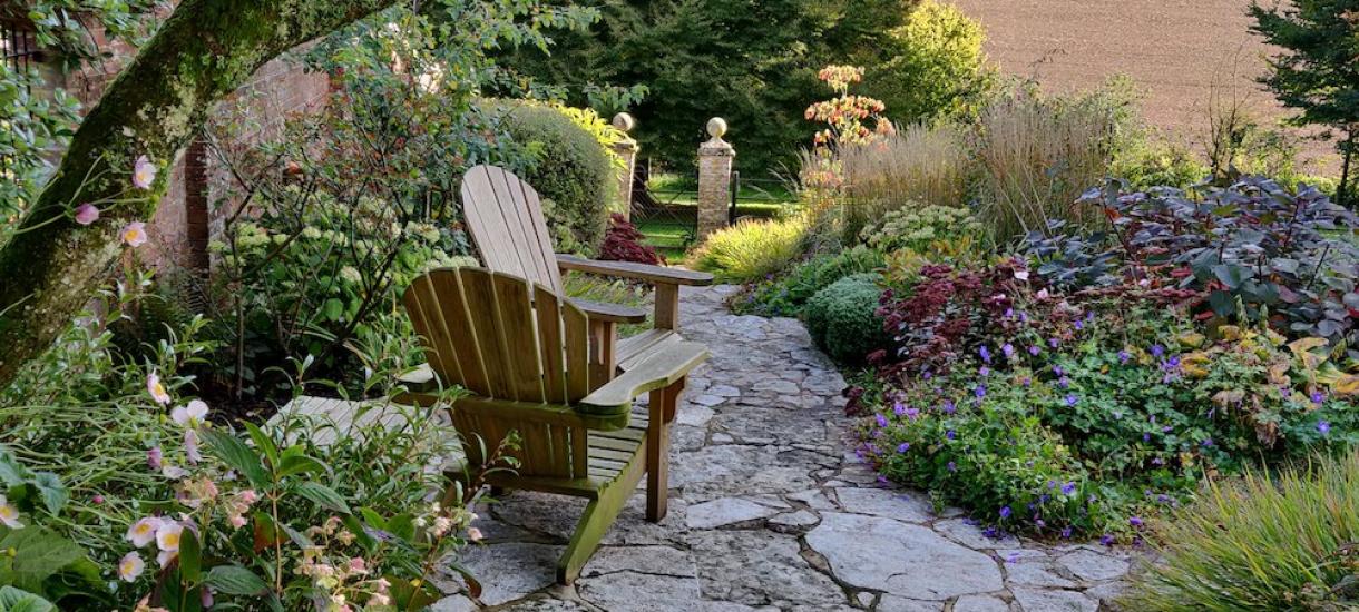 Large country garden, Hampshire
