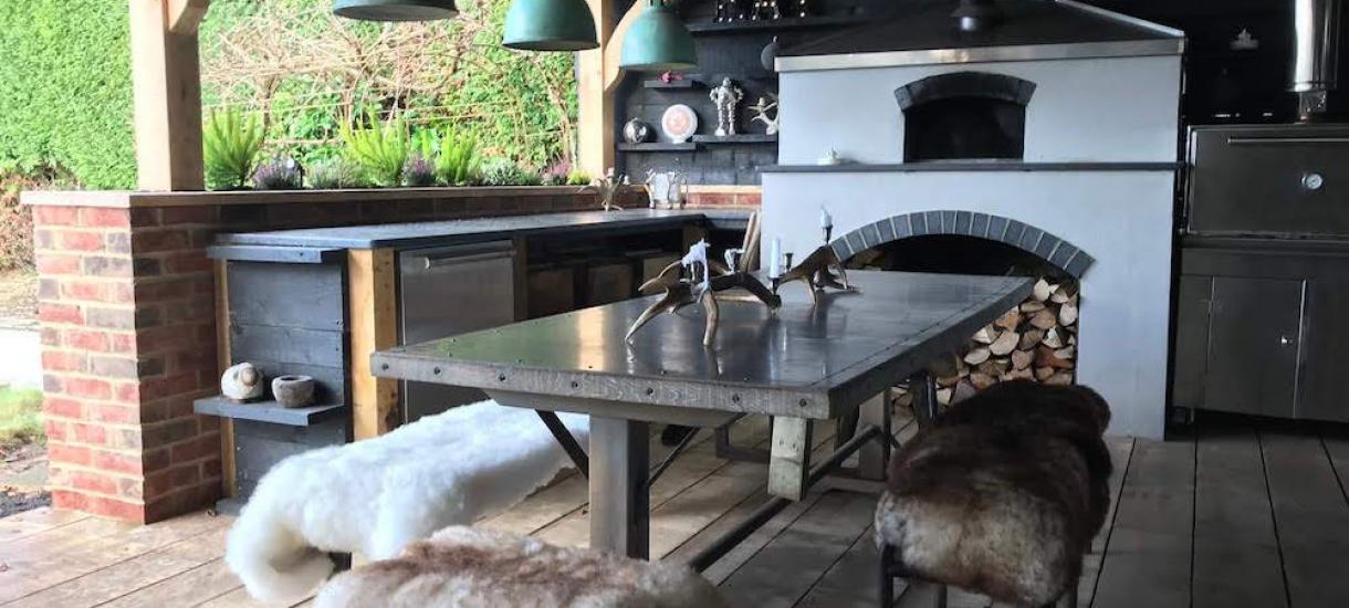 Outdoor Kitchen Garden (Hampshire)